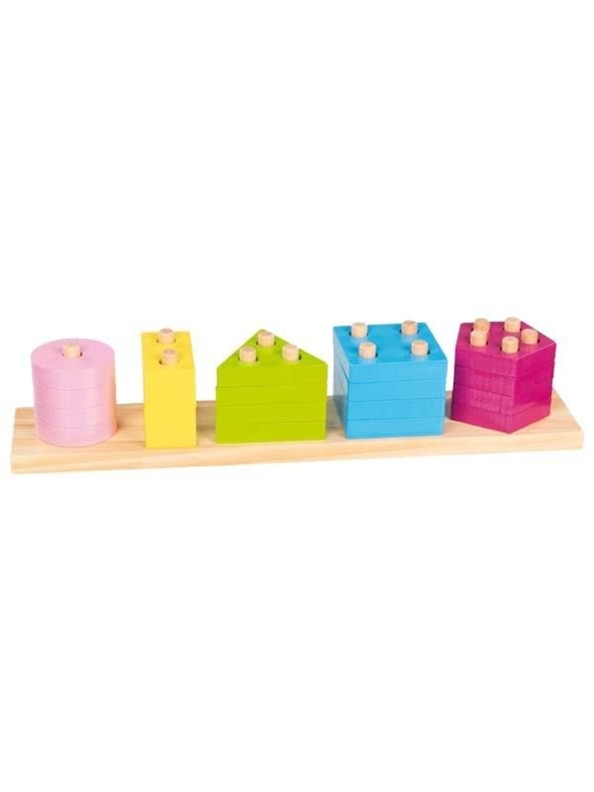 Goki Shape Puzzle 20 pieces. Holz