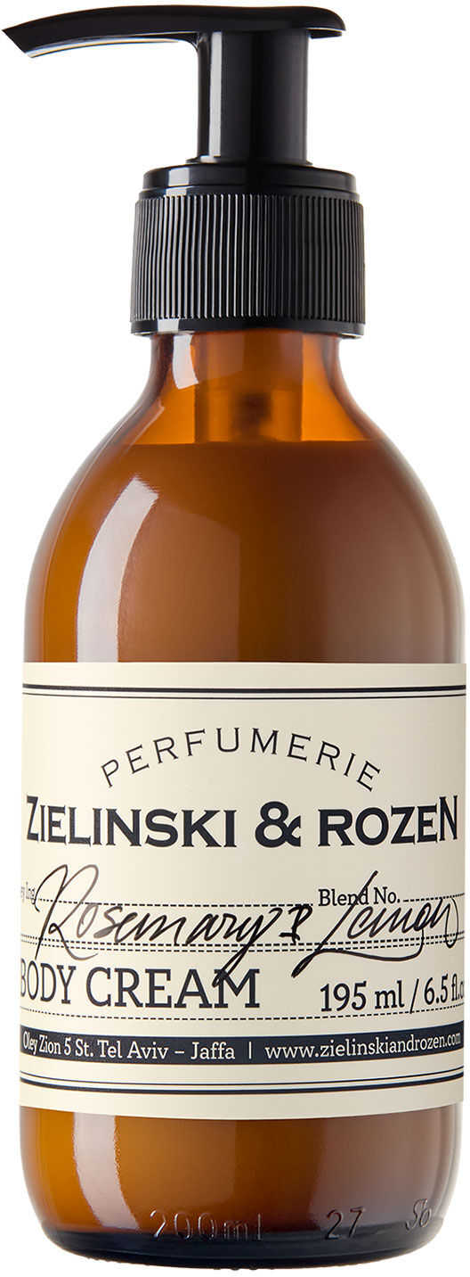 ZIELINSKI & ROZEN Rosemary & Lemon Body Cream 195ml