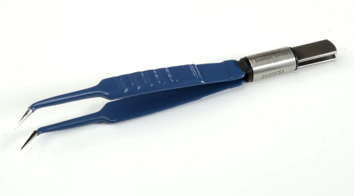 KLS Martin SE & Co. KG HF-Bipolar-Pinzette KLS Martin, abgewinkelt, spitz, 0,3 mm Spitze 16,0 cm 80-911-16-04