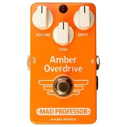 Mad Professor Amber Overdrive Hand Wired