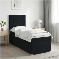vidaXL, Boxspringbett, Boxspringbett (90 x 200 cm)