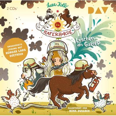 Die Haferhorde – Teil 14: Löschen im Galopp - Suza Kolb, CD, 9783742414328