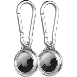 Tech21 EvoClear Case for AirTag 2er pack