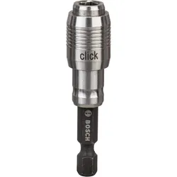 Bosch Universalhalter One-Click Funktion, 1/4 Zoll, D 14 mm, L 60 mm, 1 Stück - 2608522318
