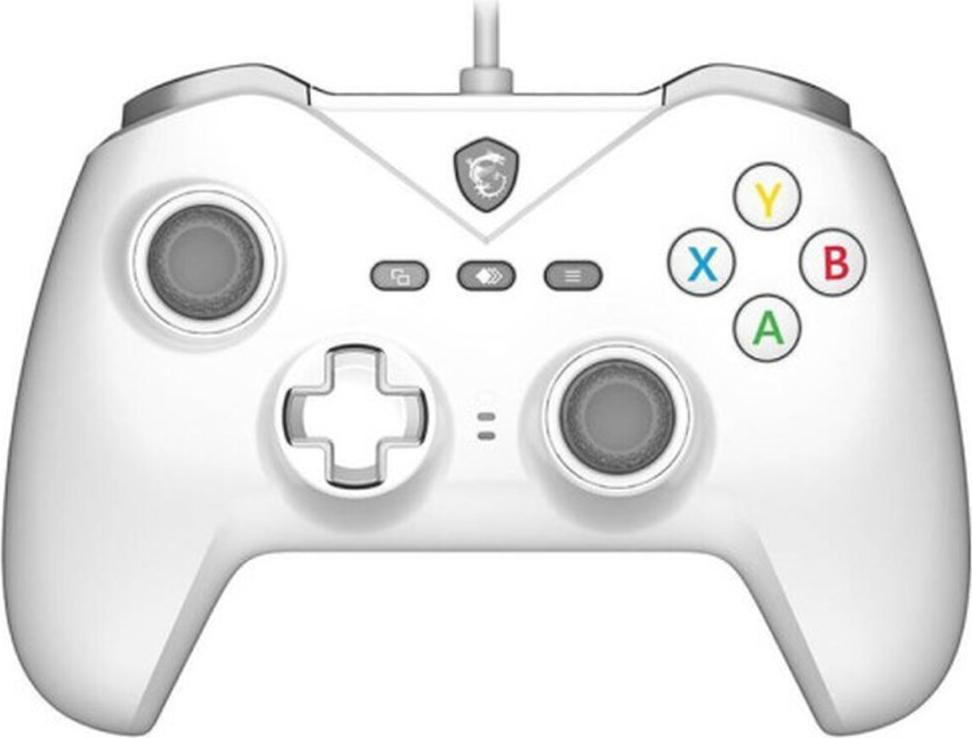 MSI FORCE GC200 Wired Gamepad voor PC - Wit