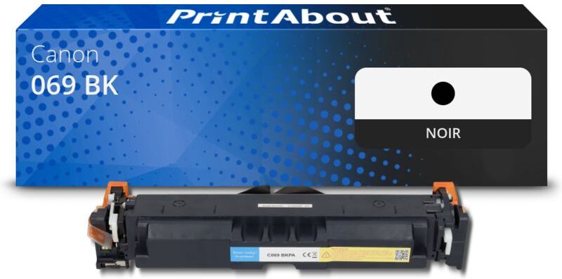 PrintAbout Toner compatible Canon 069 BK - Noir Noir