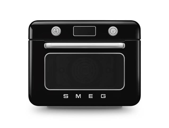 Mini four vintage combiné vapeur noir smeg