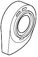 Hansgrohe Abdeckkappe Excentra Fill 97698000 chrom