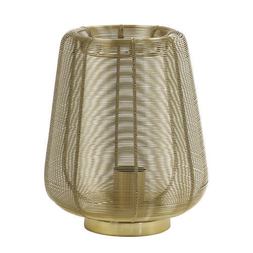 Light & Living Adeta tafellamp - Goud - Ø 22 cm