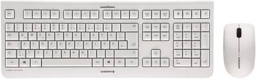 CHERRY DW 3000 Funk Tastatur, Maus-Set Deutsch, QWERTZ, Windows Weiß