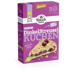 Bauckhof Dinkel Streuselkuchen demeter