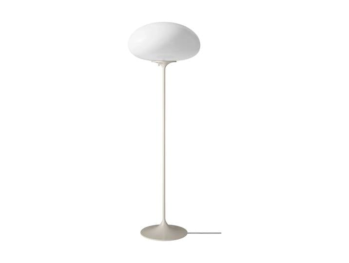 GUBI Lampadaire stemlite Pebble grey verre opale 110 cm