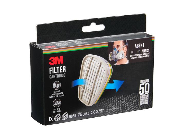 3M Filter gegen organische Dämpfe 6059