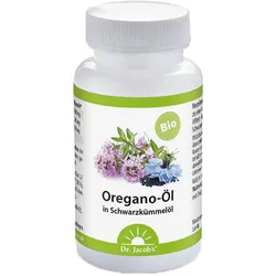 OREGANO-ÖL Schwarzkümmelöl Bio Kapseln Dr.Jacob's