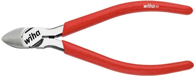WIHA Pince coupante diagonale de précision pour mécanicien, forme normale 125 mm (36189)