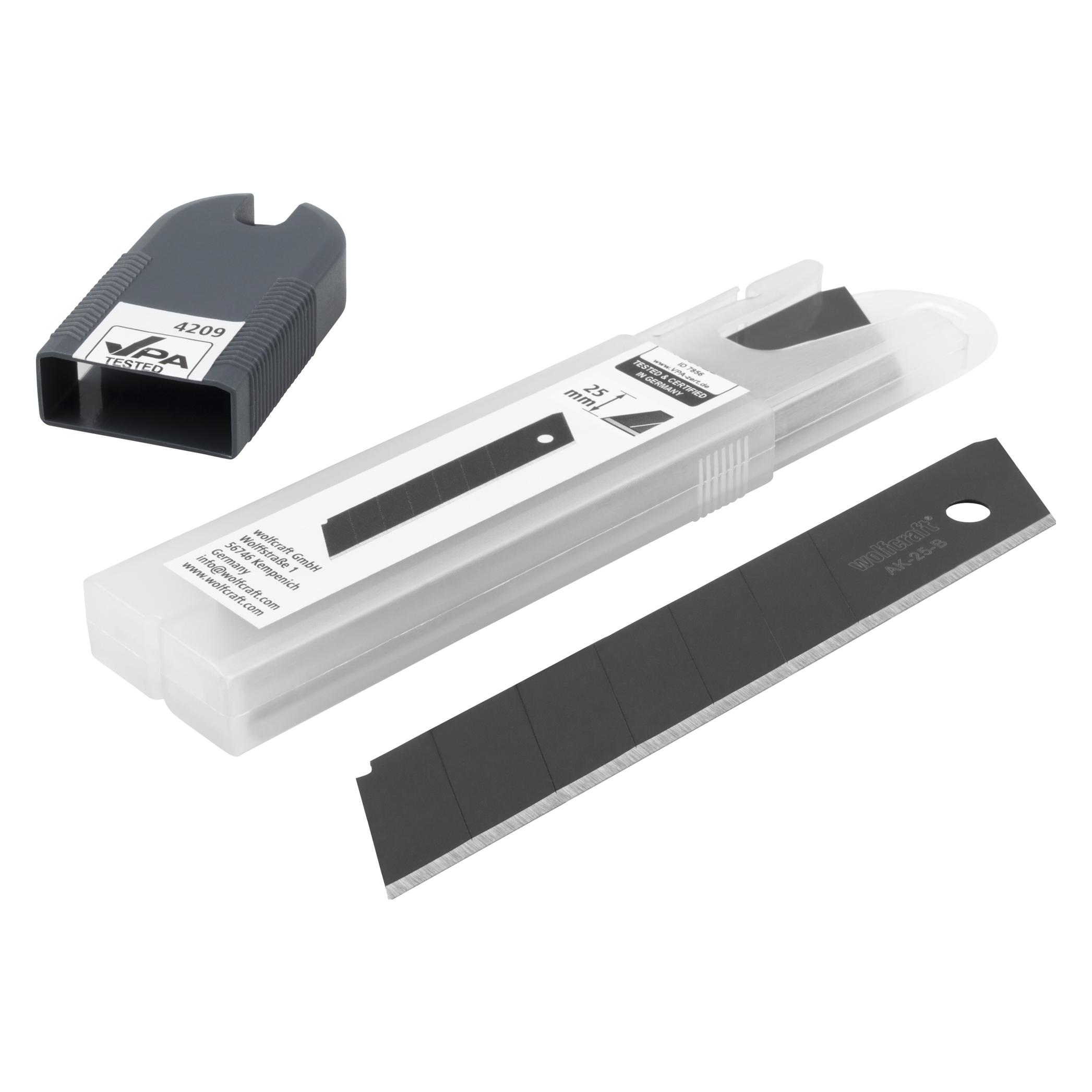 wolfcraft 5 Pro-Sharp 25mm Abbrechkinge schwarz (Ersatzklinge) (4209000)