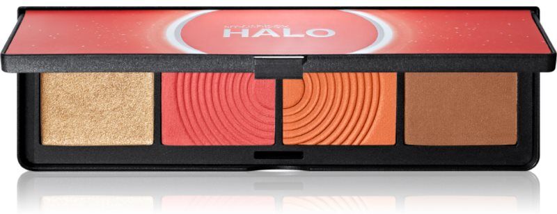 Smashbox Halo Sculpt + Glow Face Palette highlighter and blusher palette shade Coral Saturation 15,7 g