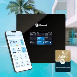 iControl App Poolsteuerung mit optionaler Pooldesinfektion