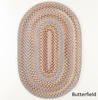 Rhody Rug Lake Braided Wool Area Rug