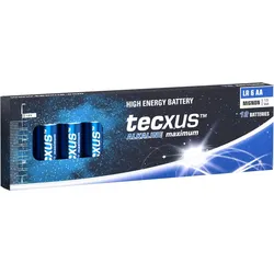 tecxus Batterien Alkaline Mignon AA, 12er Box