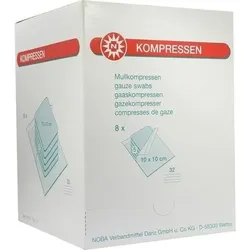 MULLKOMPRESSEN 10x10 cm steril 32fach 40 St