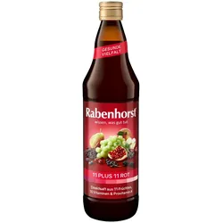 RABENHORST 11 Plus 11 Multivitaminmehrfr.Saft rot 700 ml