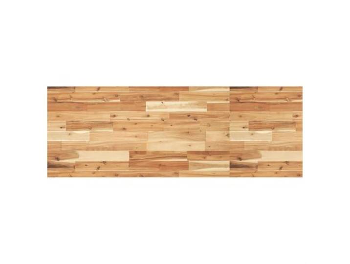 GFDWPUY Tischplatte Rechteckig 120x50x2 cm Massivholz Akazie Hartholz, Pflegeleicht, Vielseitig für Esszimmer, Küche, Balkon