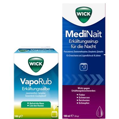 Wick Set MediNait + VapoRub 1 St