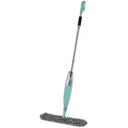 CleanMaxx Spray-Mopp   ¦ türkis/petrol ¦ Kunststoff ¦ Maße (cm): B: 9,5 H: 53