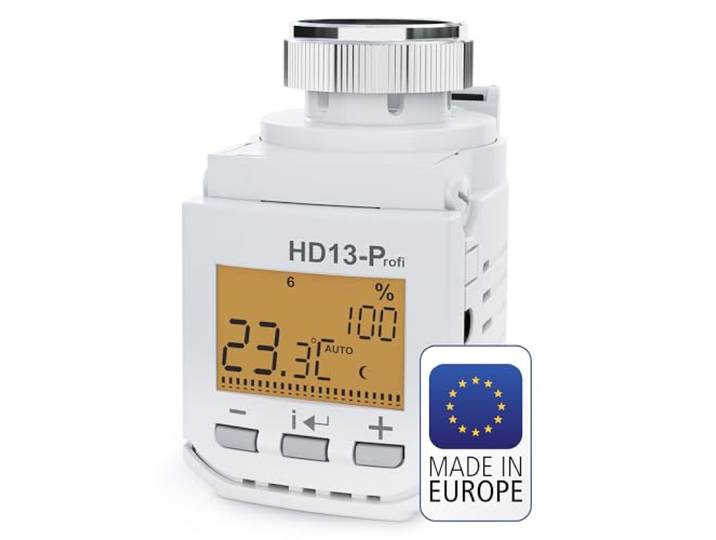 Elektrobock HD13-professionele programmeerbare radiatorthermostaat