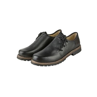Bootsschuh SPIETH & WENSKY "579 H Gerd", Herren, Gr. 45, schwarz, Schuhe Bootsschuh, im unifarbenen Design