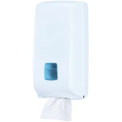 Spender (ABS) Intro weiß für Falt Toilettenpapier
