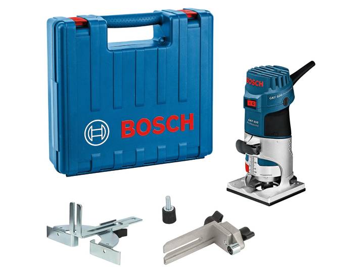 Bosch GKF 600 Professional Kantenfräse mit Handwerkerkoffer