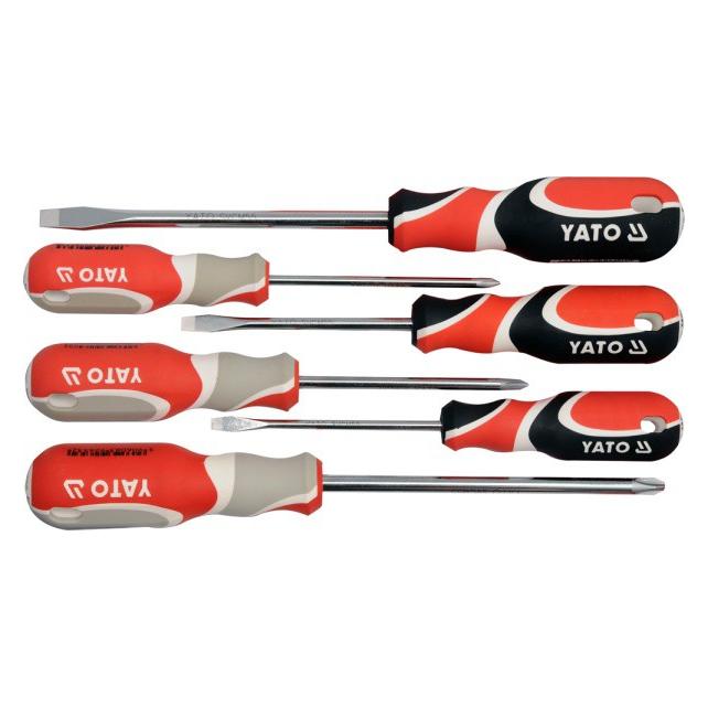 Yato Screwdriver Set 6pcs (Kreuzschlitz) (YT-2668)