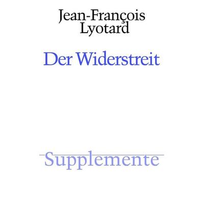 Der Widerstreit, Taschenbuch von Jean-Francois Lyotard, Brill | Fink, 978-3-7705-2599-7