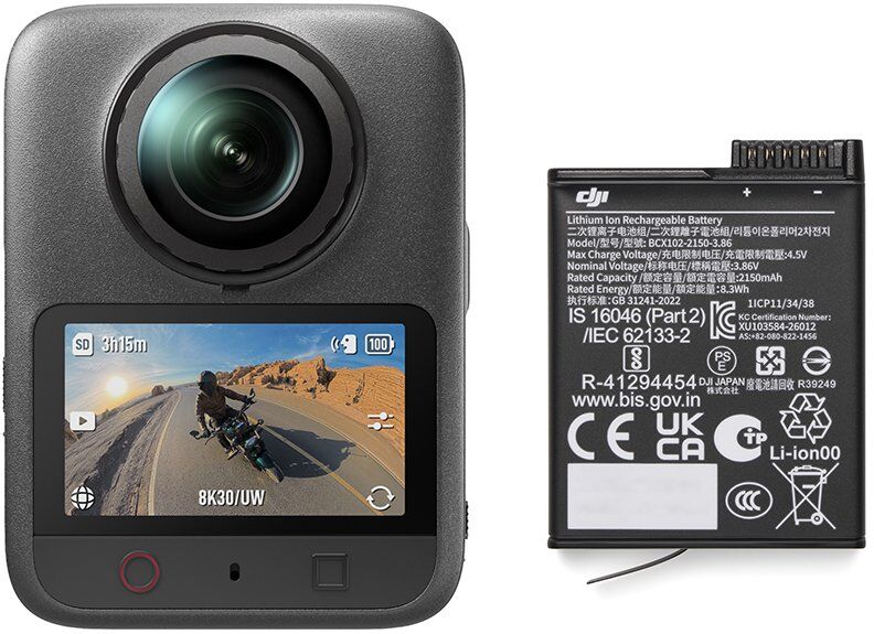 Action cam Dji DJ362A OSMO 360 II Adventure Combo Black