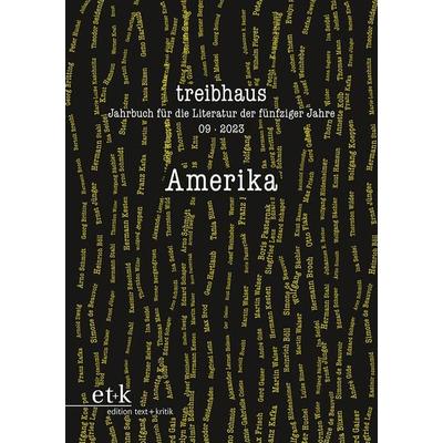 Amerika, Taschenbuch von , Edition text + kritik, 978-3-96707-883-1