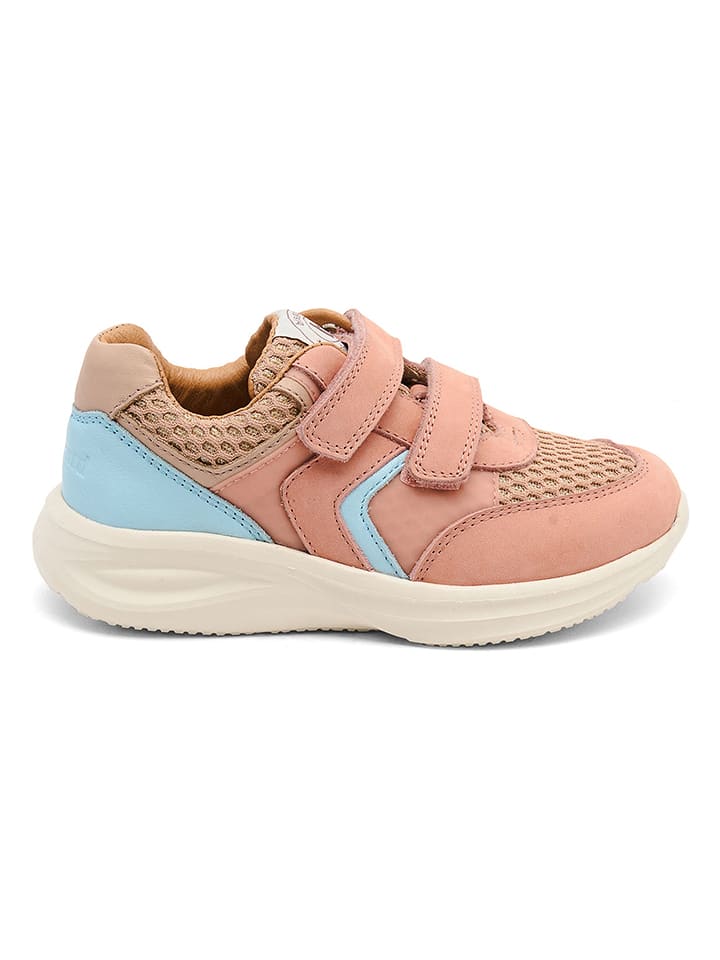 bisgaard Leder-Sneakers "Yuki" in Rosa - 24