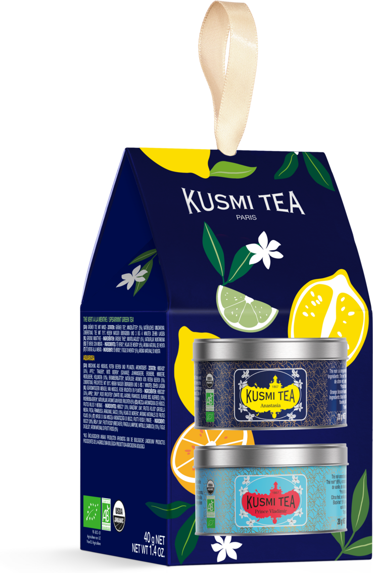 Geschenkbox Ikonische Mischungen - Geschenkset, schwarzer Tee - Kusmi Tea