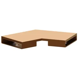 Kessel Verbindungsstück 45104.03 Bronze gebürstet, Winkel 30 Grad