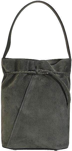Boss Ledertasche - Bucket Bag  grün EG