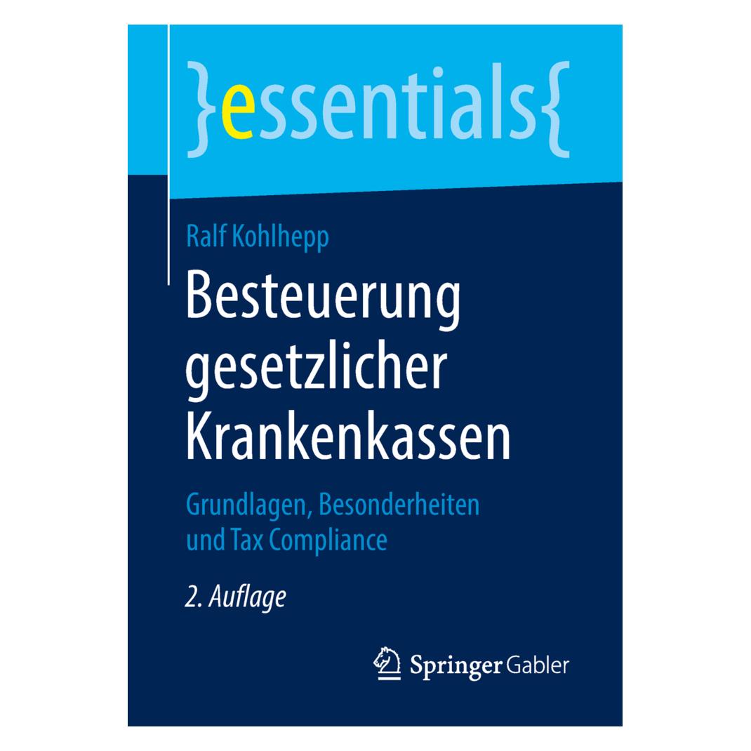 Springer Besteuerung gesetzlicher Krankenkassen (Deutsch, Ralf Kohlhepp, 2018) (55992383)