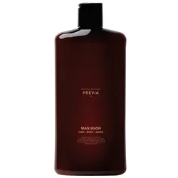 1L PREVIA MAN Wash Hair + Body + Shave