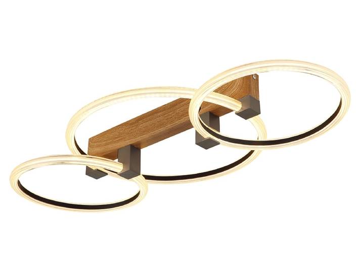 Deckenlampe FLETCHER 38cm 40W braun