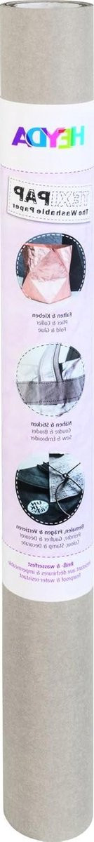 Wasbaar washpapier met lederlook voor naai- en knutselprojecten - Grijs - 50 x 110 cm