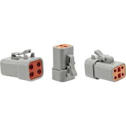 Amphenol ATP06 4S Rundstecker Buchse, gerade Serie (Rundsteckverbinder): AT 1 St.