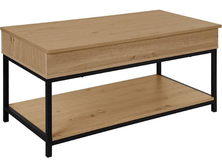 Couchtish MOKA 48x100.5x48.5cm artisan eiche