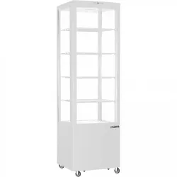 Saro Kühlvitrine 235 Liter, Modell SVEN weiß