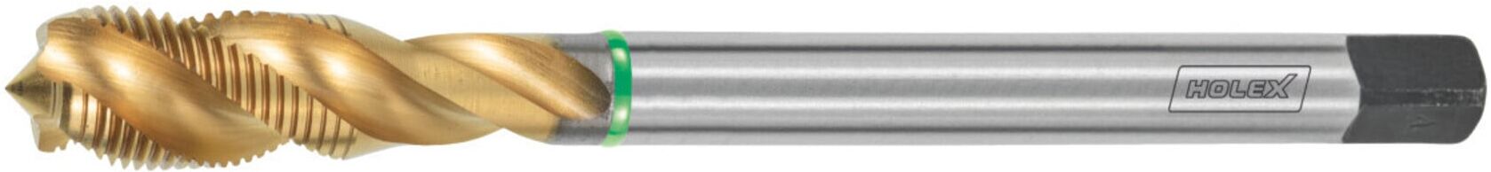 Holex Pro Tap Maschinen-Gewindebohrer HSS-E, TiN, G: G1/4 (137806 G1/4)