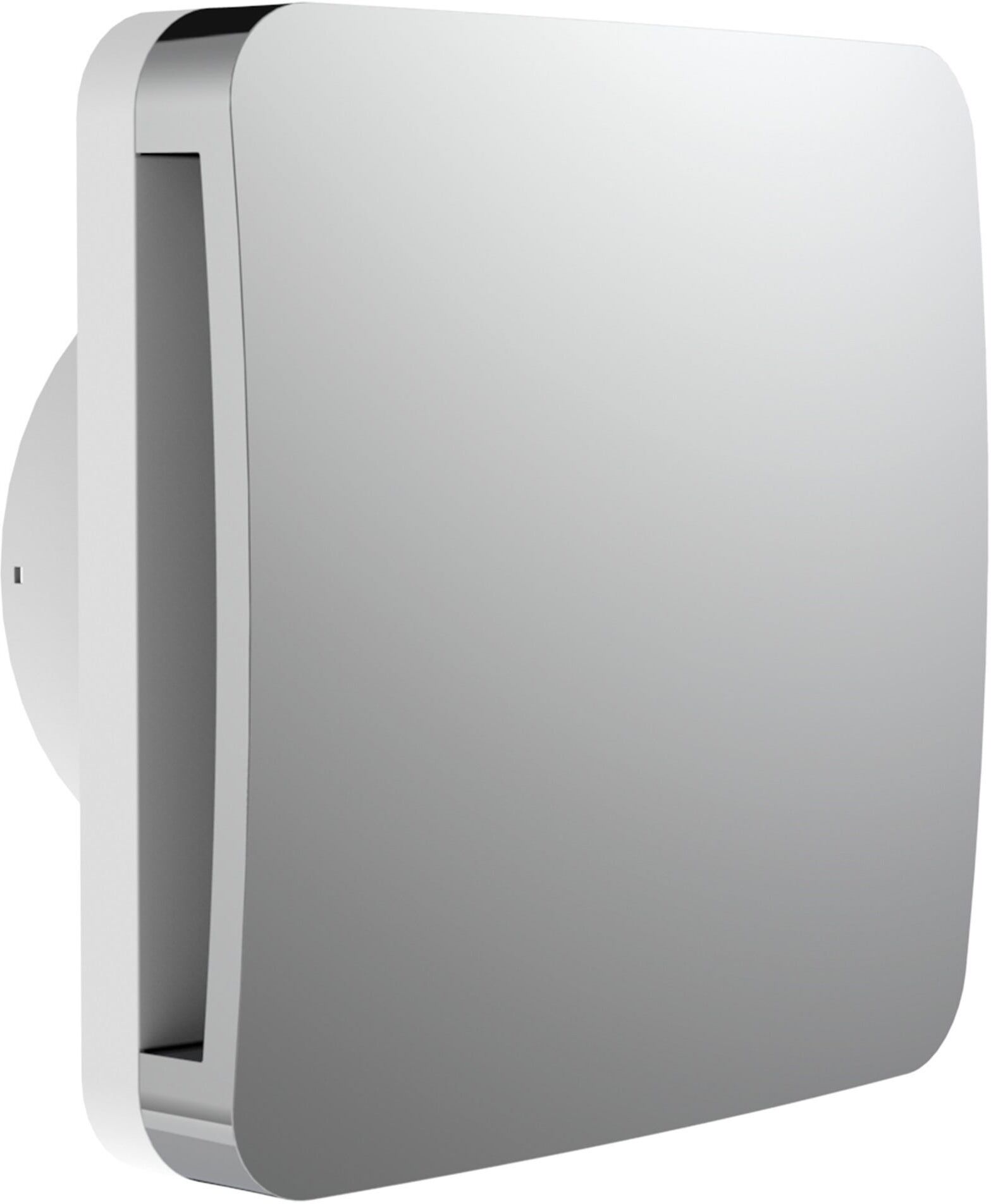 Oerre ASPIRATORE  ALBA 10/4 ELICOIDALEØ10cm CON ANTIRITORNO10W PORTATA 80 m³/h CROMO